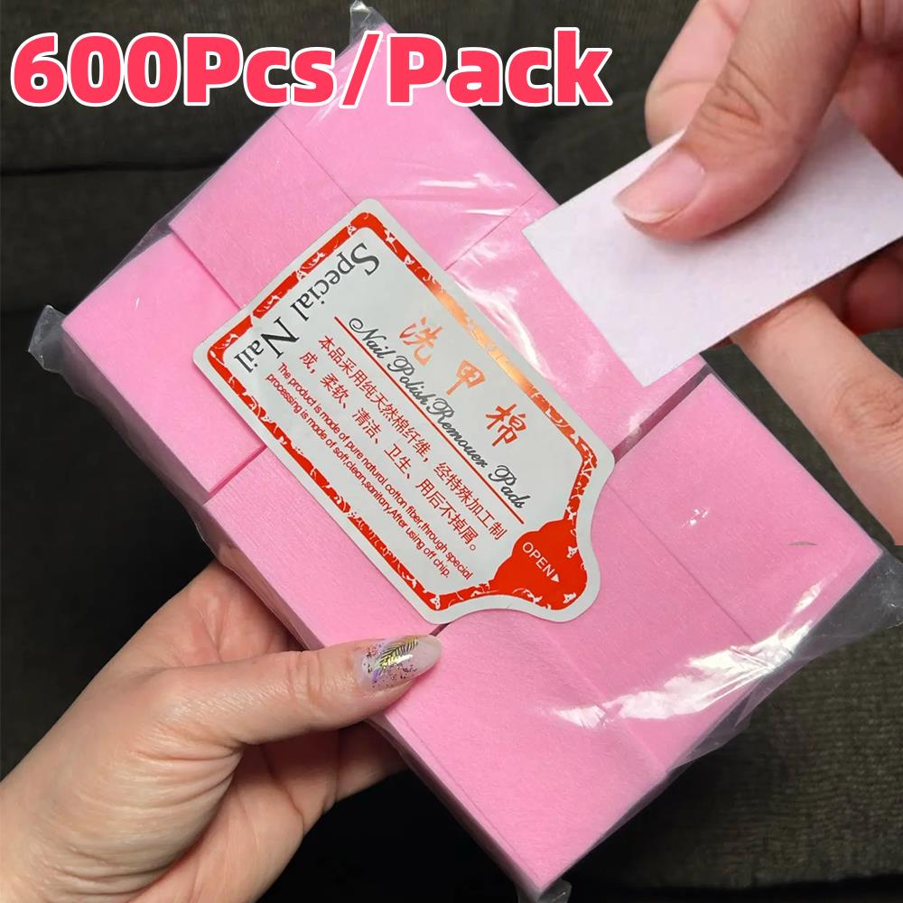 Beauty For Makeup - 600 sztuk/opakowanie Bezpyłowe waciki kosmetyczne do