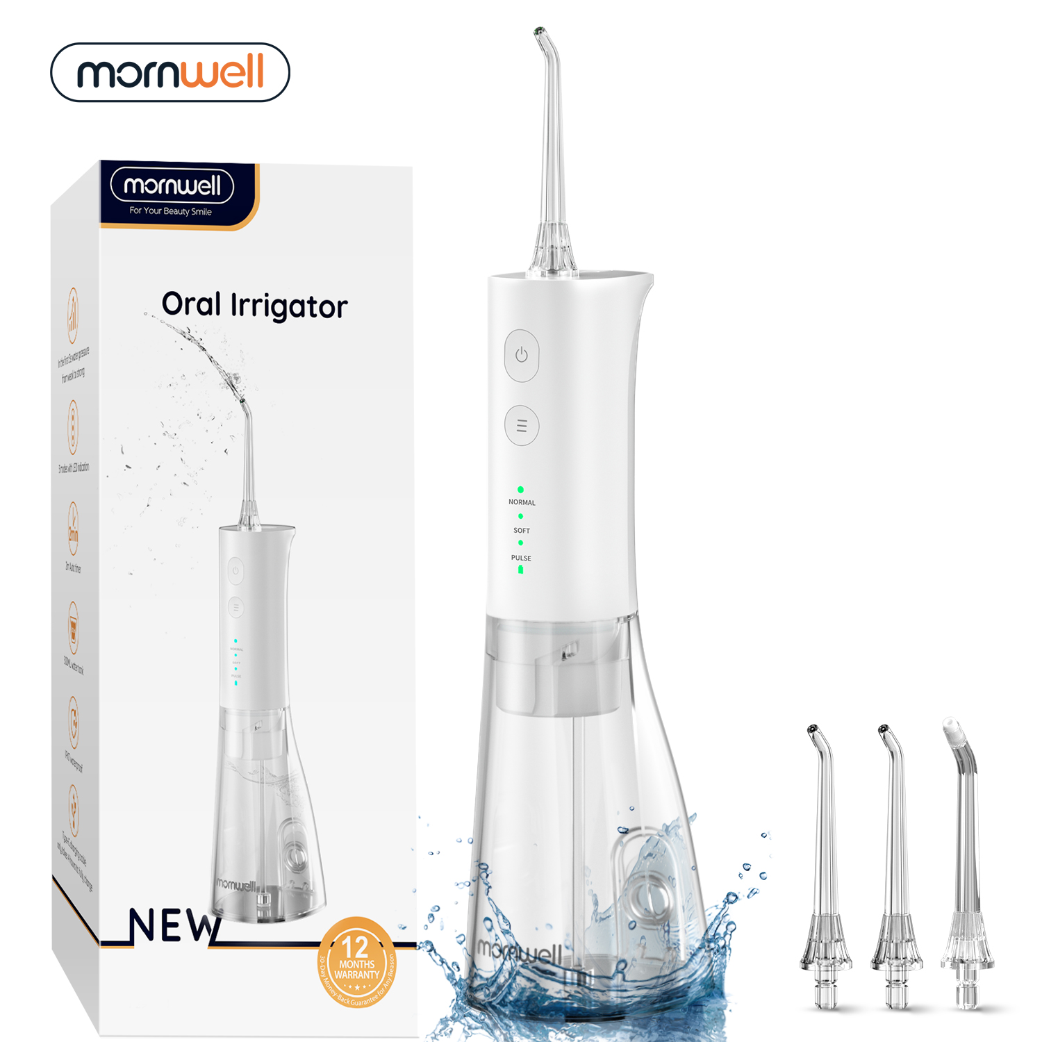 Micellar Water Cleanser - Nowy przenośny irygator do zębów Water