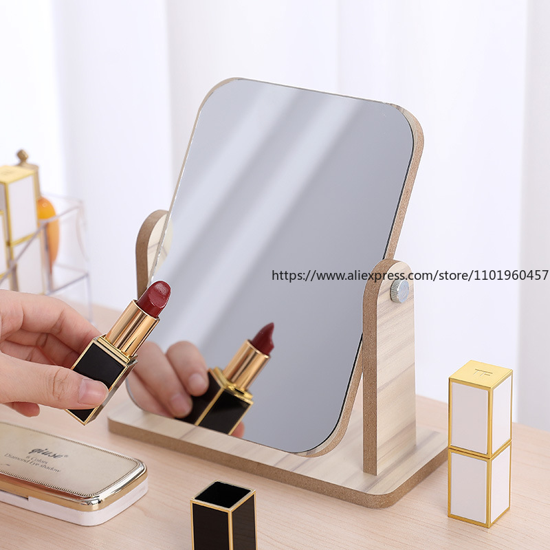 Drewniane lustro toaletowe o w – Beauty Makeup Definition recenzja i cena