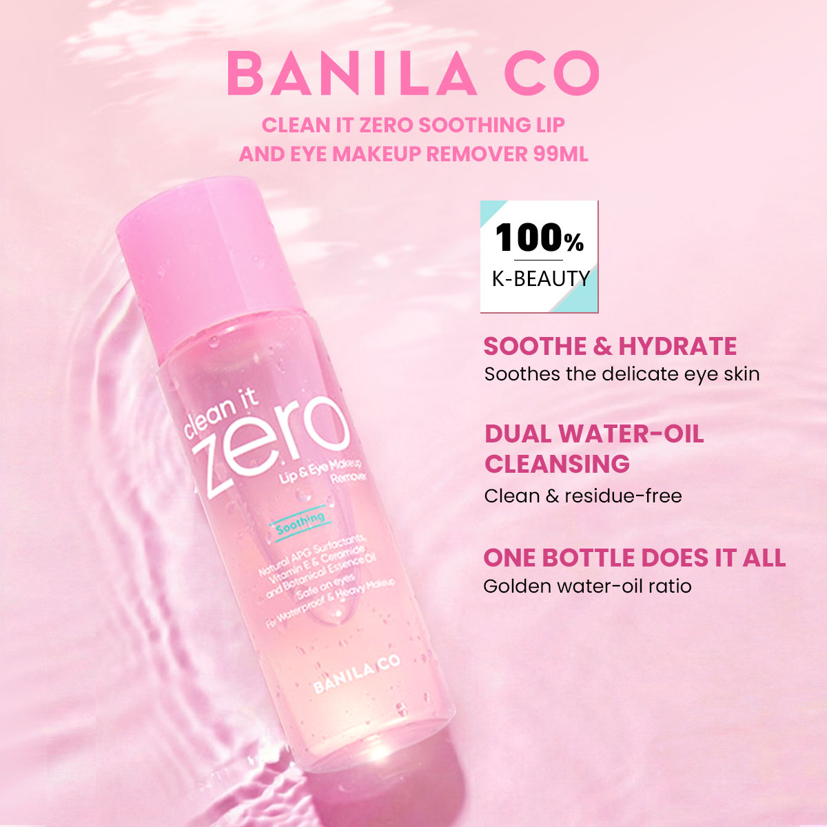 BANILA CO Clean it Zero Soothi – Beauty For Makeup recenzja i cena