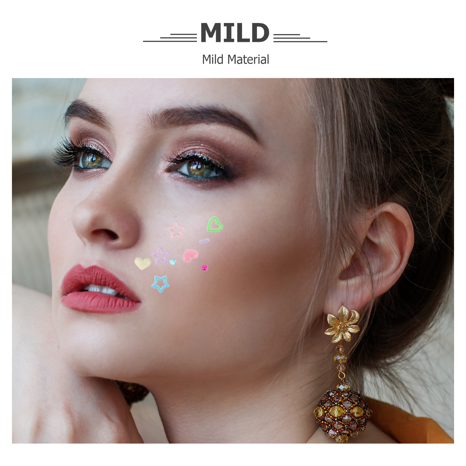 10 arkuszy naklejek z kryształ – Beauty For Makeup recenzja i cena